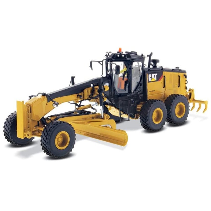 Diecast Masters 1:50 Caterpillar 14M3 Motor Grader | High Line Series Cat Trucks & Construction Equipment Scale Model Collectible 85545 - Image 1